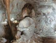 woman at her toilette Berthe Morisot